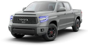 Toyota Tundra Headlight DRL Upgrade Kit - ORACLE Lighting - Dynamic ColorSHIFT - `18-`21